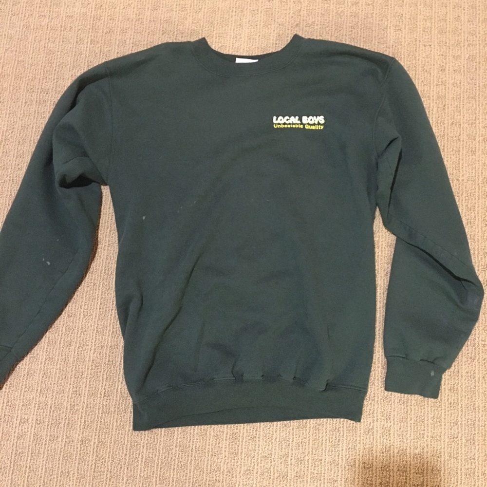 Thrift store sweatshirt
